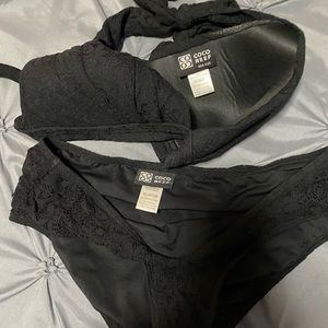 X-Large black Coco Reef bikini